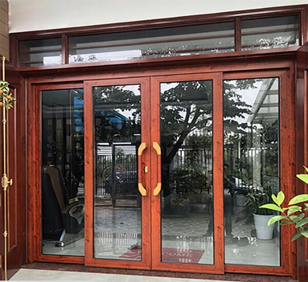 Cửa nhôm trượt quay