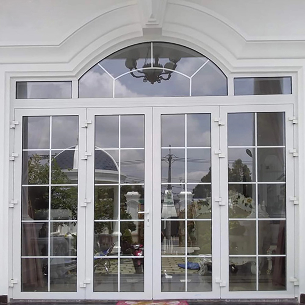 Cửa nhôm Xingfa 4 cánh màu trắng